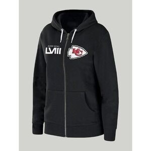 Erin Andrews Kansas City Chiefs Super Bowl LVIII Las Vegas Full-Zip Lg NEW‎